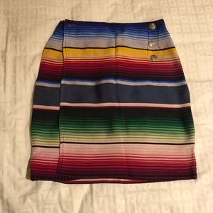 Beautiful, colourful wrap skirt.